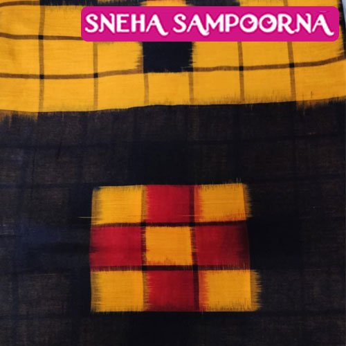 Cotton sambalpuri pasapali saree