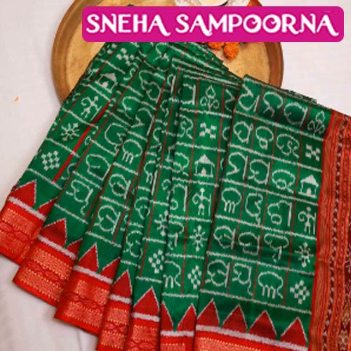 Khandua Odia Barnabodha Silk Paata