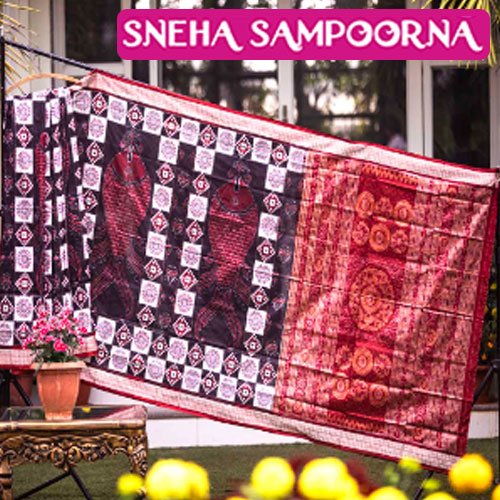 Matshya Bandha Sambalpuri Silk Paata